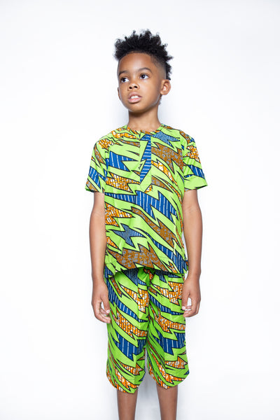 Boys Thunder Collarless Shirt